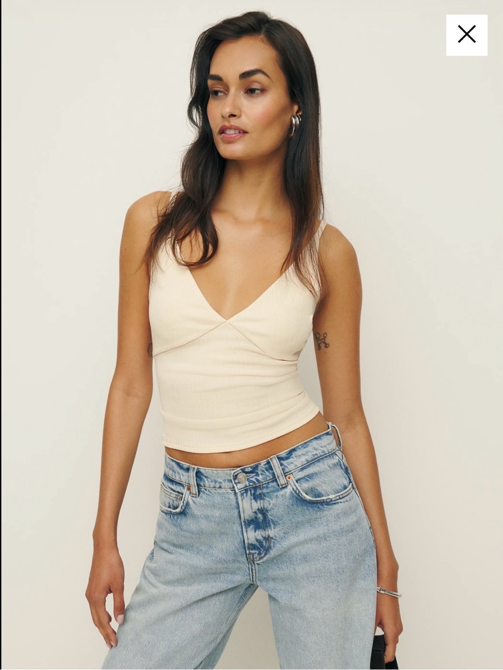 Reformation Isabel Knit Top